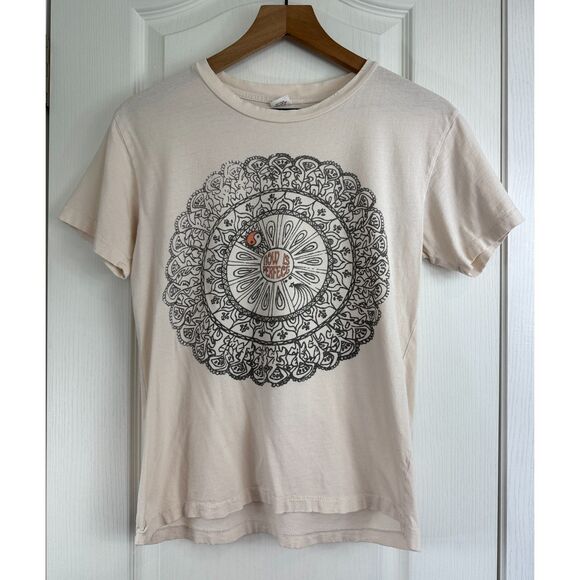 Bliss and Mischief BAM Graphic Short Sleeve Tee Top Now Is Perfect Women's XS - Picture 1 of 8